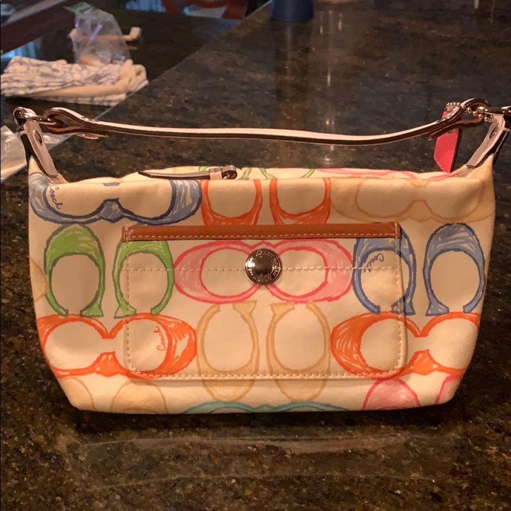 Multi-Color Coach Purse